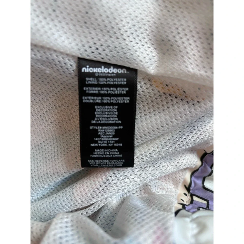 90s Members‎ Only x Nickelodeon Rugrats Multi Color Windbreaker Jacket Men Small